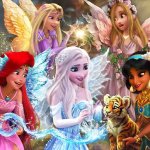 Tinker Bell Turns Princesses into Fairies in Neverland