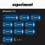 Experiment... | image tagged in experiment template | made w/ Imgflip meme maker