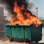 dumpster fire