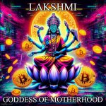 Satoshi Nakamoto as Lakshmi | LAKSHMI; GODDESS OF MOTHERHOOD | image tagged in satoshi nakamoto as lakshmi | made w/ Imgflip meme maker