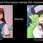 what if asuka married n ? | image tagged in what if character married this character,pokemon,asuka langley soryu,anime,n,neon genesis evangelion | made w/ Imgflip meme maker