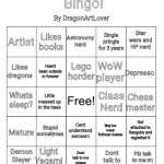 DragonArtLover bingo
