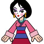 Bride Mulan in Hero 108 Style