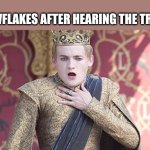 Offended | SNOWFLAKES AFTER HEARING THE TRUTH: | image tagged in offended | made w/ Imgflip meme maker