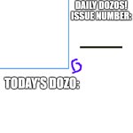 Daily Dozos Template template