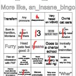 An insane bingo (new years day 2025) | image tagged in an insane bingo new years day 2025 | made w/ Imgflip meme maker