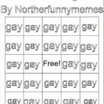 LGBTQ bingo by Norther meme