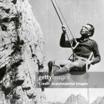 Viktor Frankl rock climbing 1948