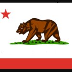 California state flag template