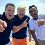 Donald Trump, Elon Musk, Vivek Ramaswamy on yacht oligarchy