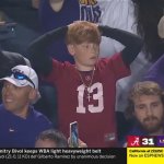 Stunned Alabama fan