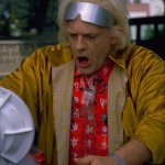 Doc Brown shocked face