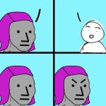 Female Angry NPC Wojak