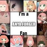 anya forger fan meme