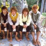 Four Hobbits