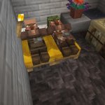 Villagers sleeping together meme