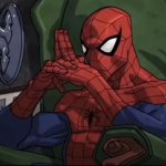 Spiderman thinking