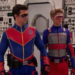 Captain Man and Kid Danger in space