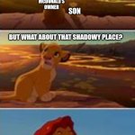 Everything the Light Touches | EVERYTHING THE LIGHT TOUCHES IS MCDONALDS. MCDONALD'S OWNER; SON; BUT WHAT ABOUT THAT SHADOWY PLACE? THAT'S BURGER KING. YOU PROMISE ME YOU'LL NEVER GO THERE. | image tagged in everything the light touches | made w/ Imgflip meme maker