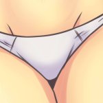 Sunset Shimmer's White Underwear