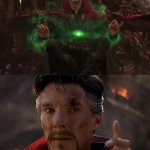 Dr Strange One Outcome template