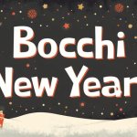 Bocchi Experiment Episode 1: Bocchi New Year! (Title Card)