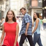 Distracted Boyfriend