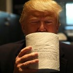 Donald Trump toilet paper Constitution