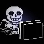 Sans on the computer