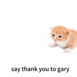 Thank You Gary