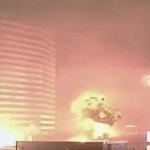 Dunes Explosion | image tagged in gifs,las vegas | made w/ Imgflip video-to-gif maker