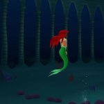 ariel is alone