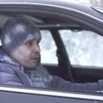 Man Frozen In Car