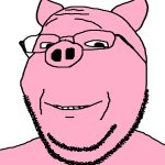 Smiling pig soyjak