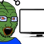 Pepe reddit soyjak watches tv