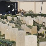 bombed war graves