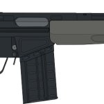 G3A3 Rifle (w/ wide handguard)