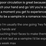 Life as a Vampire. x