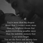 You're more than... and even more than that.