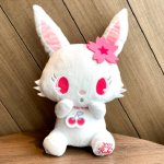 surprised ruby rabbit plush