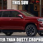 An SUV meme