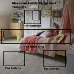 Sleepover Horror Movie Cast Template