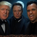 Trump, Musk, Ramaswamy vampires DOGE