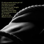 Take me as I am. Massacre me for us.