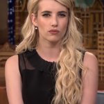 Emma Roberts Jimmy Fallon