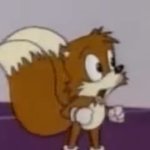 Shocked Tails template