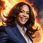 Kamala Burning