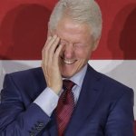 Bill Clinton laughing