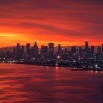 Los Angeles from Ocean