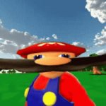 Me making these memes | image tagged in gifs,infinity iq mario | made w/ Imgflip video-to-gif maker